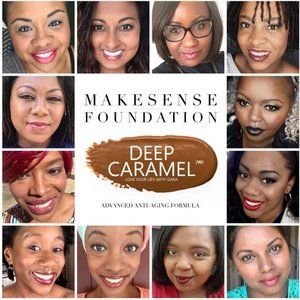 Deep Caramel MakeSence Advanced Anti-Aging Foundation by SeneGence